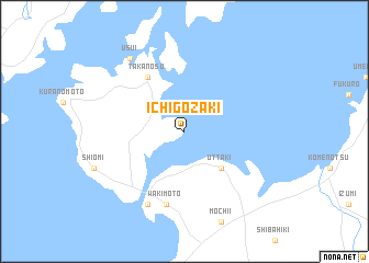 map of Ichigozaki