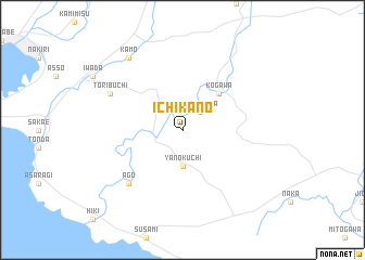 map of Ichikano