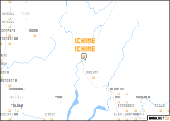 map of Ichime