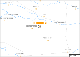 map of Ichipuca