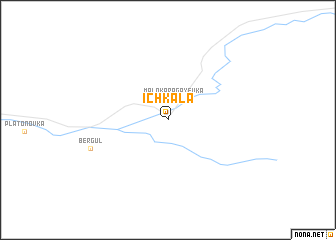 map of Ichkala