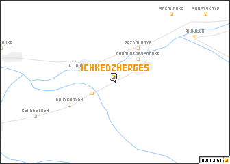 map of Ichkedzherges