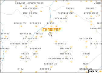 map of Ichnaïene