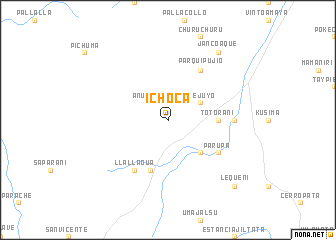 map of Ichoca