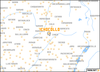 map of Ichocollo