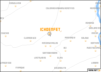 map of Ichoenfet