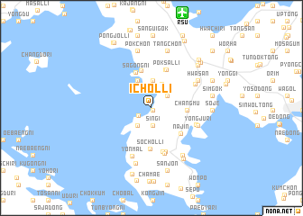 map of Ich\