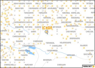 map of I-ch\