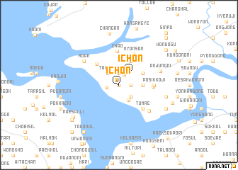 map of Ich\