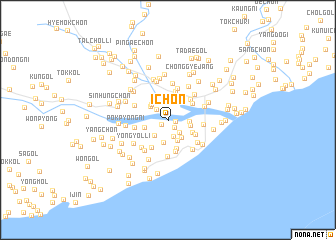 map of I-ch\