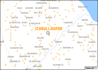 map of Ichoullourab
