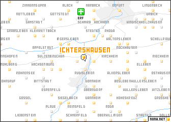 map of Ichtershausen