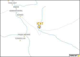 map of Icht