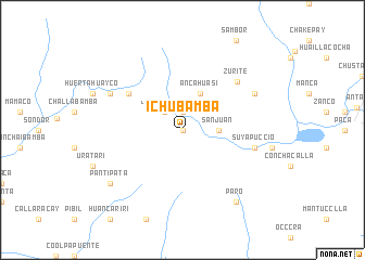 map of Ichubamba