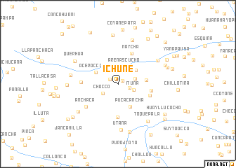 map of Ichune