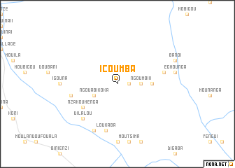 map of Icoumba