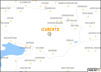 map of Icuacato