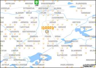 map of Idaard