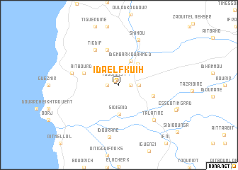 map of Ida el Fkuih