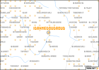 map of Id Ahmed Ou Daoud