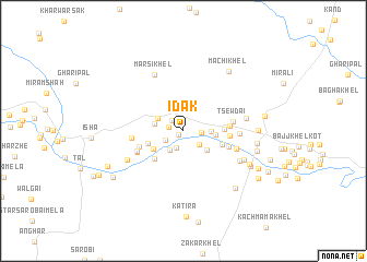 map of Īdak