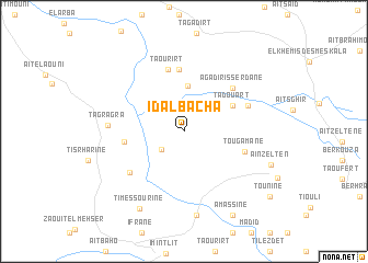 map of Id al Bacha