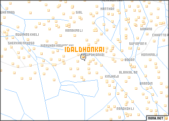 map of Īdal Dhonkāi