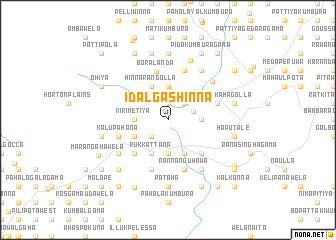 map of Idalgashinna