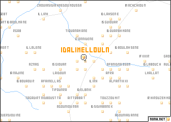 map of Id Ali Mellouln