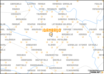 map of Idambado