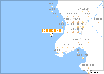 map of Idamdehe