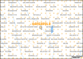 map of Idangapola