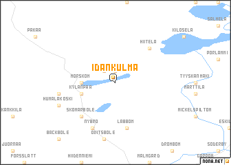 map of Idankulma