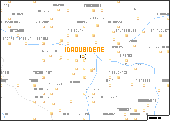 map of Ida Ou Bidene