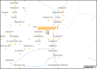 map of Ida Oudrift