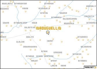 map of Ida Ou Guellid