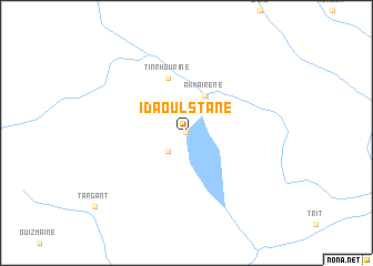 map of Ida Ou Lstane