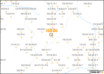 map of Idaou