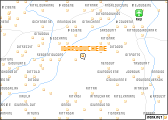 map of Idardouchene
