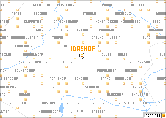 map of Idashof