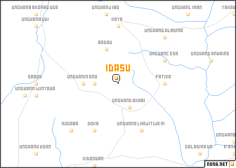 map of Idasu