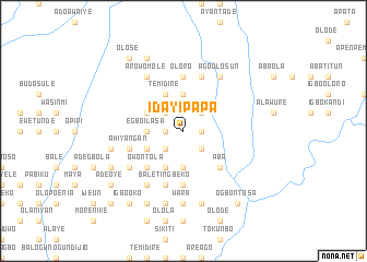 map of Idayipapa