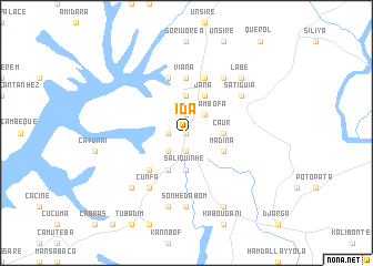 map of Ida