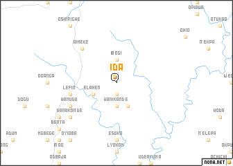 map of Ida