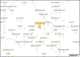 map of Id Baha