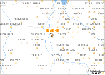 map of Id Baha