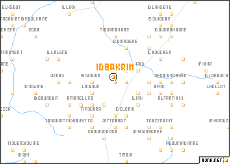 map of Id Bakrim