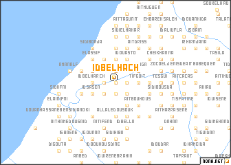 map of Id Bel Hach