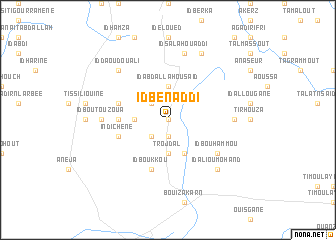 map of Id Ben Addi