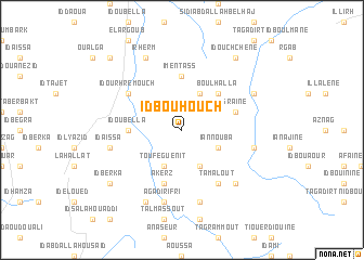 map of Id Bouhouch